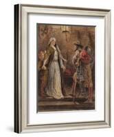 Return from the Long Crusade, 1861-William Bell Scott-Framed Giclee Print