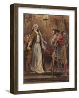 Return from the Long Crusade, 1861-William Bell Scott-Framed Giclee Print