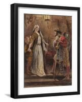 Return from the Long Crusade, 1861-William Bell Scott-Framed Giclee Print