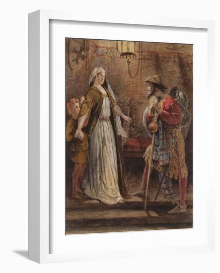 Return from the Long Crusade, 1861-William Bell Scott-Framed Giclee Print