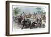 Return of a Foraging Party to Baton Rouge, Louisiana, American Civil War, C1862-JH Schell-Framed Giclee Print