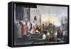 Return of Christopher Columbus, 1892-null-Framed Stretched Canvas