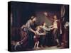 Return of Drunkard-Jean-Baptiste Greuze-Stretched Canvas