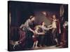 Return of Drunkard-Jean-Baptiste Greuze-Stretched Canvas
