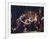 Return of Drunkard-Jean-Baptiste Greuze-Framed Premium Giclee Print