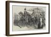 Return of His Royal Highness Prince Albert and His Grace the Duke of Wellington from the Review on-null-Framed Giclee Print