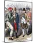 Return of Louis XVI to Paris after His Arrest at Varennes after His Escape Attempt. June 25, 1791-Louis Dupre-Mounted Giclee Print