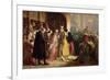 Return of Mary, Queen of Scots, to Edinburgh-James Drummond-Framed Premium Giclee Print