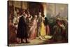 Return of Mary, Queen of Scots, to Edinburgh-James Drummond-Stretched Canvas