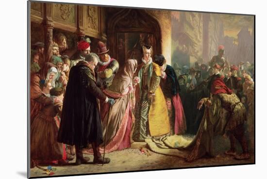 Return of Mary, Queen of Scots, to Edinburgh-James Drummond-Mounted Giclee Print