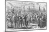 Return of New York's 69th Regiment Irishmen Marching in Manhattan-Frank Leslie-Mounted Art Print