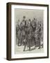 Return of Prince Alexander to Bulgaria, the Prince Carried in Triumph by His Officers at Rustchuk-Richard Caton Woodville II-Framed Giclee Print