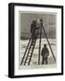 Return of the Arctic Expedition, Winter Quarters, March, 1876, Taking the Thermometers-Joseph Nash-Framed Giclee Print