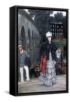 Return of The Boat Trip-James Tissot-Framed Stretched Canvas