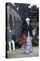 Return of The Boat Trip-James Tissot-Stretched Canvas