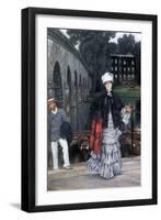 Return of The Boat Trip-James Tissot-Framed Art Print