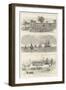 Return of the Emin Pasha Relief Expedition, Sketches from Zanzibar-null-Framed Giclee Print