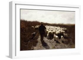 Return of the Flock-Anton Mauve-Framed Giclee Print