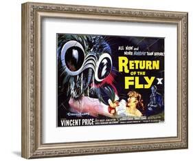 Return of the Fly, 1959-null-Framed Art Print