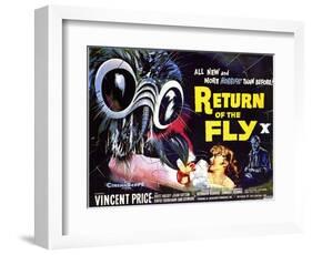 Return of the Fly, 1959-null-Framed Art Print