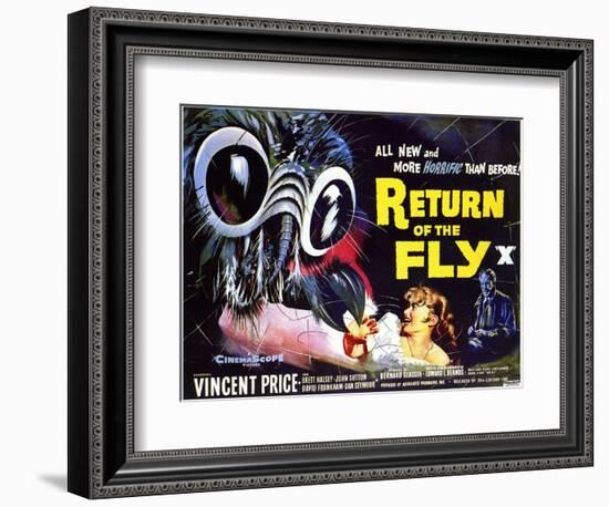 Return of the Fly, 1959-null-Framed Art Print