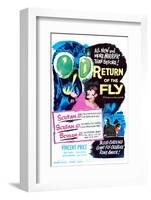 Return of the Fly - Movie Poster Reproduction-null-Framed Photo