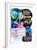 Return of the Fly - Movie Poster Reproduction-null-Framed Photo