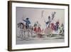 Return of the Heroines of Versailles to Paris, Oct. 6, 1789, at Beginning of French Revolution-null-Framed Art Print