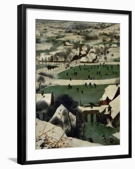 Return of the Hunters, Detail-Pieter Bruegel the Elder-Framed Giclee Print