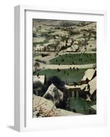 Return of the Hunters, Detail-Pieter Bruegel the Elder-Framed Giclee Print