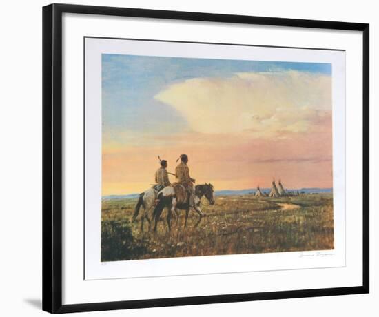 Return Of The Hunters-Duane Bryers-Framed Limited Edition