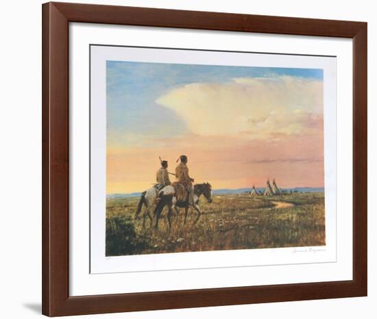 Return Of The Hunters-Duane Bryers-Framed Limited Edition