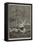 Return of the North Pole Expedition, HMS Alert Homeward Bound-William Heysham Overend-Framed Stretched Canvas