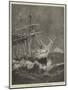 Return of the North Pole Expedition, HMS Alert Homeward Bound-William Heysham Overend-Mounted Giclee Print