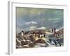 'Return of the Penguins', c1908, (1909)-George Marston-Framed Giclee Print