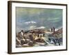 'Return of the Penguins', c1908, (1909)-George Marston-Framed Giclee Print