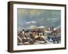 'Return of the Penguins', c1908, (1909)-George Marston-Framed Giclee Print