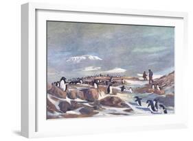 Return of the Penguins-G Marston-Framed Art Print