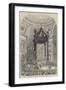 Return of the Pope to Rome, Interior of St Peter'S, the Pope at the Grand Altar-null-Framed Giclee Print