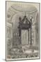 Return of the Pope to Rome, Interior of St Peter'S, the Pope at the Grand Altar-null-Mounted Giclee Print