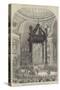 Return of the Pope to Rome, Interior of St Peter'S, the Pope at the Grand Altar-null-Stretched Canvas