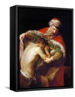 Return of the Prodigal Son, 1773-Pompeo Girolamo Batoni-Framed Stretched Canvas