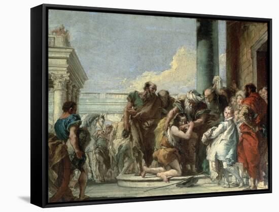 Return of the Prodigal Son, 1780-Giovanni Battista Tiepolo-Framed Stretched Canvas