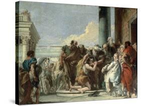 Return of the Prodigal Son, 1780-Giovanni Battista Tiepolo-Stretched Canvas