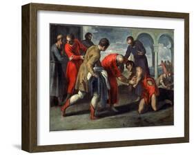 Return of the Prodigal Son, after 1600-Jacopo Palma-Framed Giclee Print