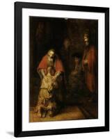 Return of the Prodigal Son, c. 1669-Rembrandt van Rijn-Framed Art Print