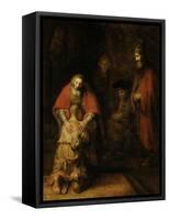 Return of the Prodigal Son, c. 1669-null-Framed Stretched Canvas