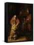 Return of the Prodigal Son, c. 1669-null-Framed Stretched Canvas