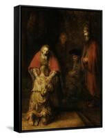 Return of the Prodigal Son, c. 1669-null-Framed Stretched Canvas