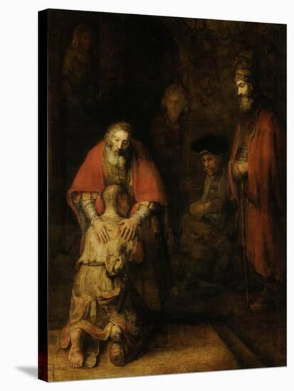 Return of the Prodigal Son, c. 1669-null-Stretched Canvas